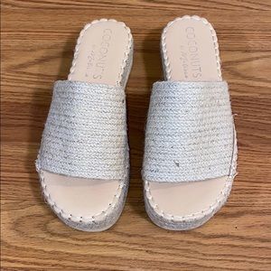 Matisse Coconuts Platform Slide Sandals